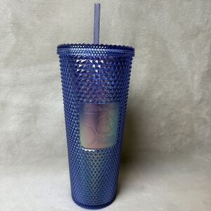 Walt Disney World Starbucks Plastic Tumbler WDW 50th Anniversary